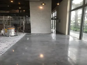 Đánh bóng khắc phục bề mặt bê tông