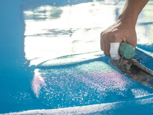 Khắc phục bề mặt sơn epoxy đã cũ