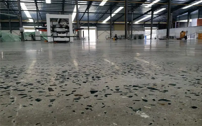 Mài tăng cứng phủ bóng bề mặt sàn