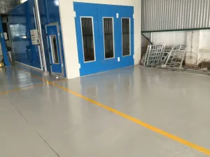 Sơn nền garage/ trạm dịch vụ bảo dưỡng xe